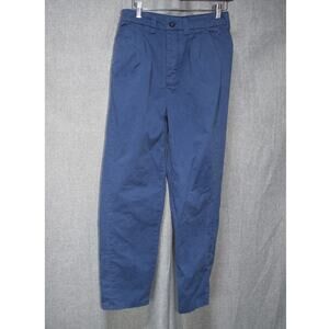 Amendi Organic Cotton Pleated Pants Blue Size 29x30